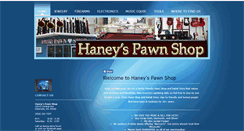 Desktop Screenshot of haneys-pawnshop.com